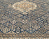 9x12 Blue Aryana Afghan Hand Knotted Veg Dye Wool Area Rug