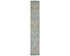 16 Feet Blue Khurgeen Afghan Hand Knotted Wool Runner Rug
