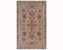 5x8 Natural Brown Kazak Afghan Hand Knotted Geometric Wool Area Rug
