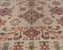 5x8 Natural Brown Kazak Afghan Hand Knotted Geometric Wool Area Rug