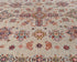 5x8 Natural Brown Kazak Afghan Hand Knotted Geometric Wool Area Rug