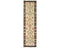 12 Feet Moroccan Beige Hand Woven Wool Runner Rug