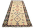12 Feet Moroccan Beige Hand Woven Wool Runner Rug