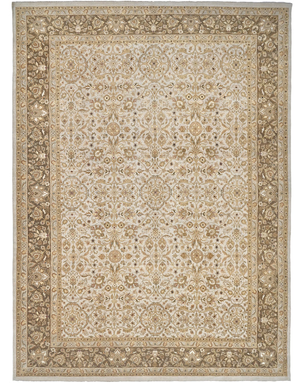 10x13 Oriental Gray Persian Style Hand Knotted Wool Area Rug