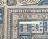 5x7 Ft Kazak Beige Blue Afghan Hand Knotted Geometric Wool Area Rug