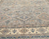 8x10 Kazak Gray Afghan Handmade Geometric Wool Area Rug