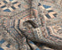 8x11 Ft Brown Gray Kazak Afghan Hand Knotted Geometric Wool Area Rug