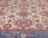 9x12 Gray Blue Aryana Afghan Hand Knotted Veg Dye Wool Area Rug