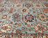 5x7 Blue Aryana Afghan Hand Knotted Veg Dye Wool Area Rug