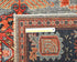 5x7 Gray Rust Ersari Afghan Hand Knotted Veg Dye Wool Area Rug