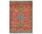 6x8 Rusty Red Ersari Afghan Hand Knotted Veg Dye Wool Area Rug