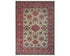 8x10 Kazak Afghan Hand Knotted Geometric Wool Area Rug
