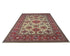 8x10 Kazak Afghan Hand Knotted Geometric Wool Area Rug