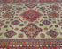 8x10 Kazak Afghan Hand Knotted Geometric Wool Area Rug