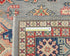8x10 Gray Kuba Afghan Hand Knotted Wool Area Rug