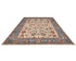 9x12 Gray Aryana Afghan Hand Knotted Veg Dye Wool Area Rug