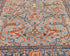 5x7 Gray Blue Aryana Afghan Hand Knotted Veg Dye Wool Area Rug