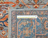 5x7 Gray Blue Aryana Afghan Hand Knotted Veg Dye Wool Area Rug