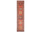 13 Ft Rusty Red Ersari Afghan Hand Knotted Veg Dye Wool Runner Rug