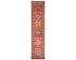 13 Ft Rusty Red Ersari Afghan Hand Knotted Veg Dye Wool Runner Rug