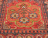 13 Ft Rusty Red Ersari Afghan Hand Knotted Veg Dye Wool Runner Rug