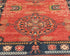 5x7 Red Blue Ersari Afghan Hand Knotted Veg Dye Wool Area Rug