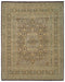 8x10 Oriental Green Brown Persian Style Hand Knotted Floral Wool Area Rug