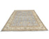 8x10 Zeigler Gray Afghan Hand Knotted Wool Area Rug