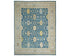 9x12 Zeigler Blue Afghan Hand Knotted Wool Area Rug