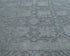 9x12 Chobi Gray Over Dye Afghan Hand Knotted Floral High Low Wool Area Rug