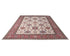 9x12 Beige Kazak Afghan Hand Knotted Geometric Wool Area Rug