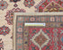 9x12 Beige Kazak Afghan Hand Knotted Geometric Wool Area Rug