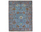 6x8 Blue Khurgeen Afghan Hand Knotted Wool Area Rug