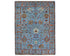 6x8 Blue Khurgeen Afghan Hand Knotted Wool Area Rug