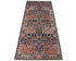 6 Feet Blue Aryana Afghan Hand Knotted Veg Dye Wool Runner Rug