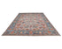 9x12 Gray Aryana Afghan Hand Knotted Veg Dye Wool Area Rug