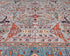 9x12 Gray Aryana Afghan Hand Knotted Veg Dye Wool Area Rug