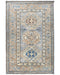 3x5 Kazak Gray Brown Hand Knotted Geometric Wool Area Rug