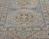 3x5 Kazak Gray Brown Hand Knotted Geometric Wool Area Rug
