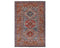 3x5 Gray Rust Kazak Afghan Hand Knotted Geometric Wool Area Rug