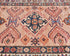 3x5 Kazak Afghan Hand Knotted Geometric Wool Area Rug