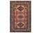 3x5 Ft Kazak Afghan Hand Knotted Geometric Wool Area Rug