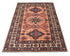 3x5 Ft Kazak Afghan Hand Knotted Geometric Wool Area Rug