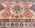 3x5 Ft Kazak Afghan Hand Knotted Geometric Wool Area Rug
