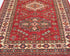 11 Feet Red Kazak Afghan Hand Knotted Wool Runner Rug