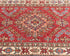 11 Feet Red Kazak Afghan Hand Knotted Wool Runner Rug