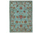 6x8 Blue Khurgeen Afghan Hand Knotted Wool Area Rug