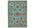 6x8 Blue Khurgeen Afghan Hand Knotted Wool Area Rug
