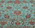 6x8 Blue Khurgeen Afghan Hand Knotted Wool Area Rug