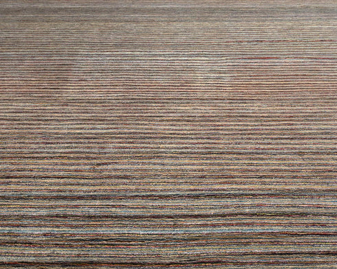 Alfombra afgana de lana anudada a mano multicolor Zeigler de 14 x 21